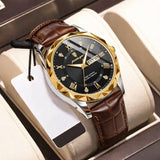 Poedgar™ Reloj Hombre Fondo Negro Exclusivo
