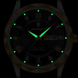 Poedgar™ Reloj Hombre Fondo Negro Exclusivo